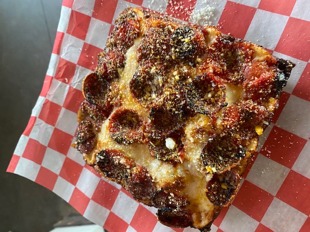 Order Ode To Detroit Pan Pizza food online from Marquee Pizzeria store, Coralville on bringmethat.com