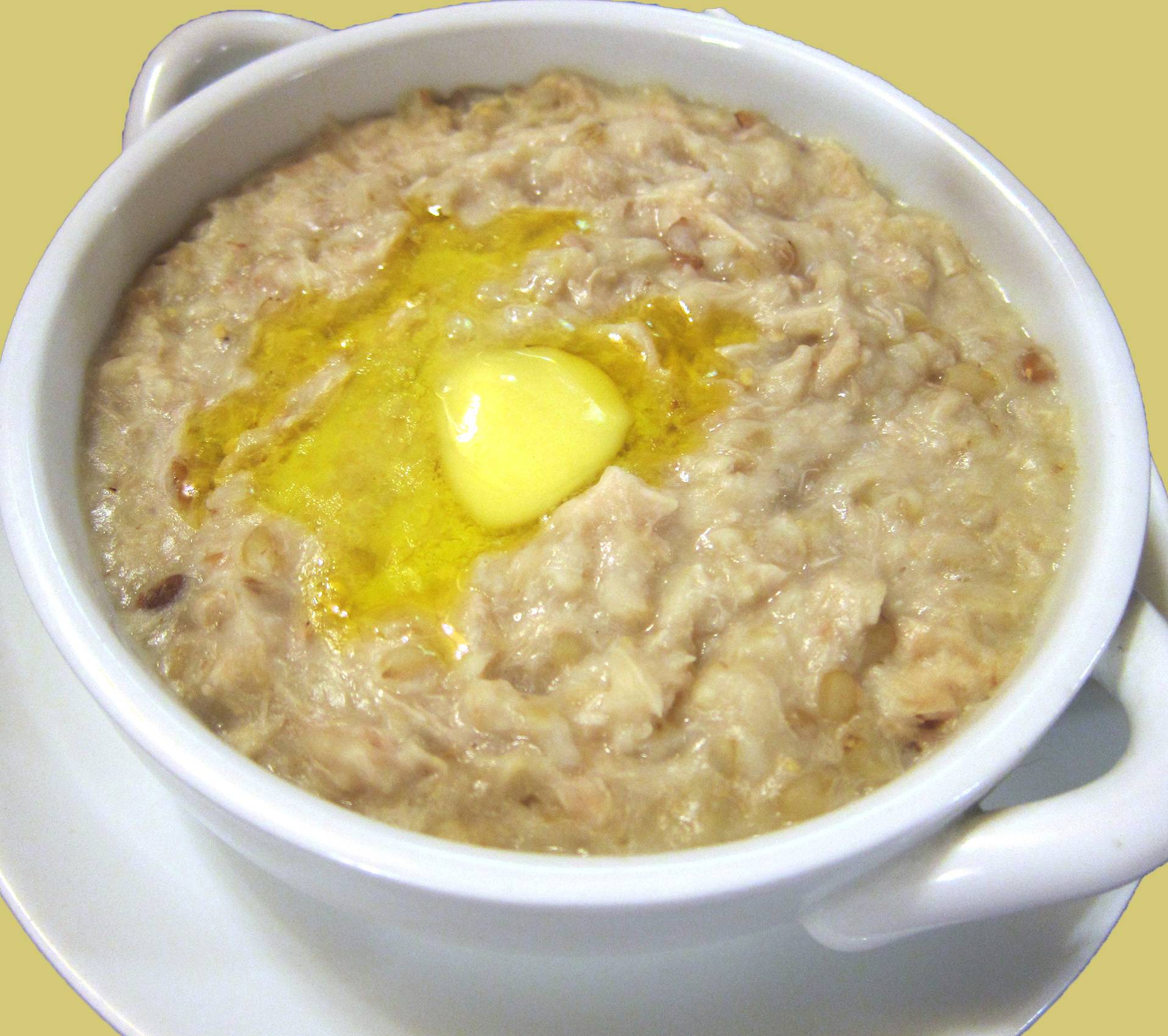 Order Harissa (Armenian Wheat and Chicken Porridge) food online from Glenoaks Kabob House store, Burbank on bringmethat.com
