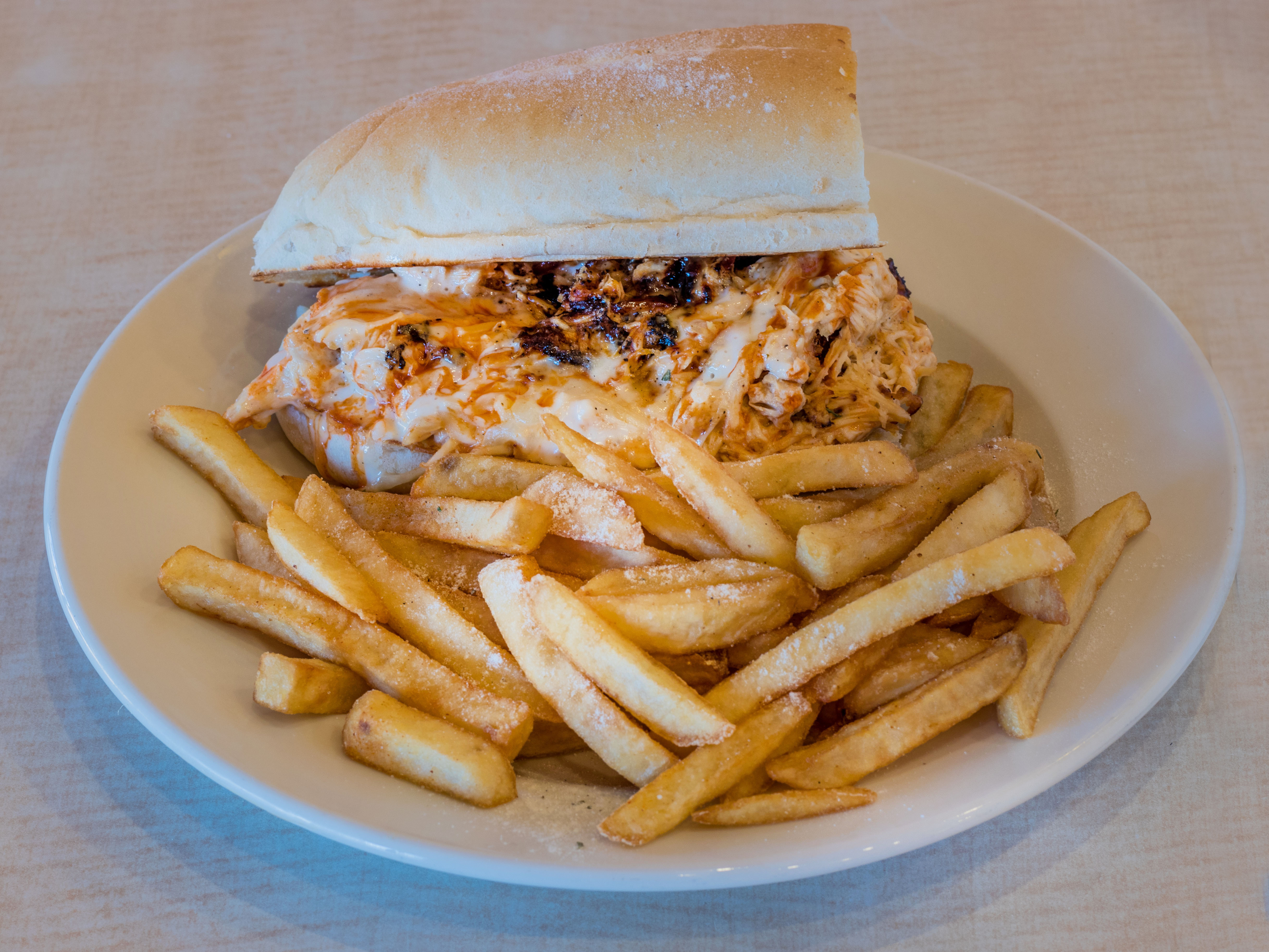 Order Buffalo Pulled Chicken Sub food online from Yapi Mediterranean Subs And Sandwiches store, Saint Louis on bringmethat.com