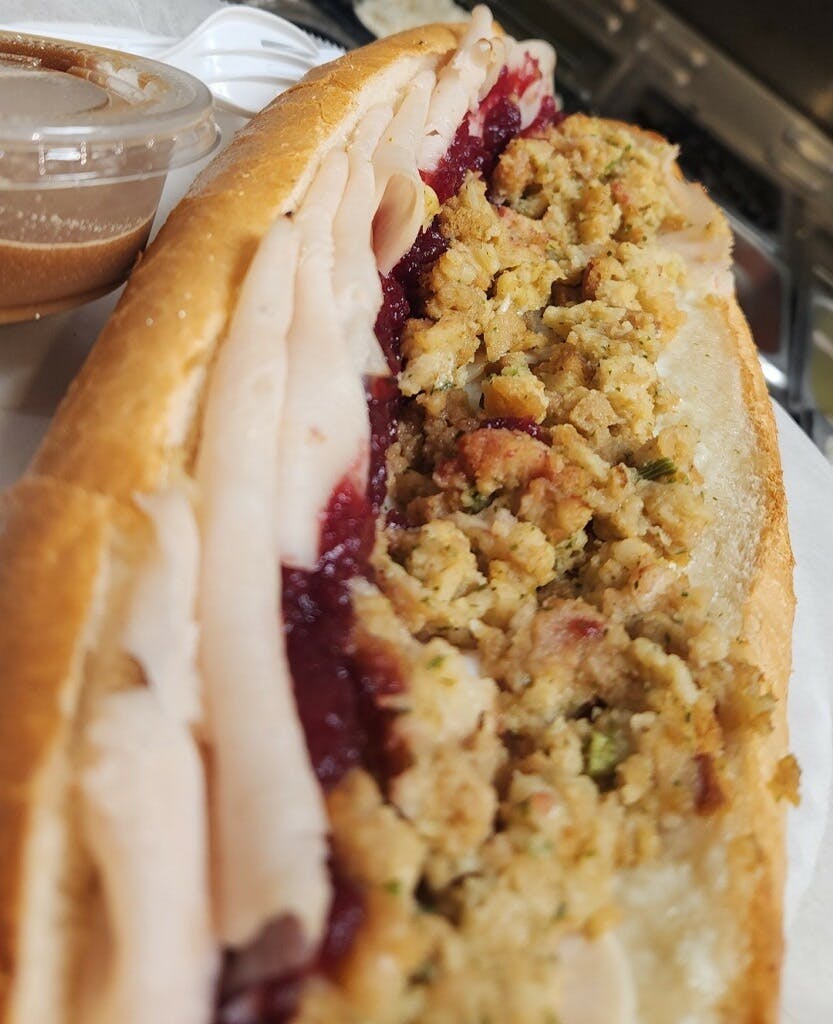 Order The Gobbler Special - Special food online from West Broadway Pizza & Seafood store, Gardner on bringmethat.com