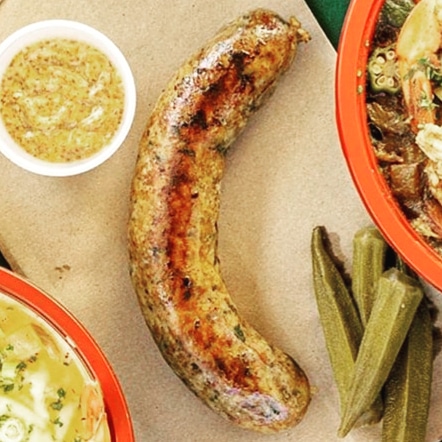 Order Boudin Sausage food online from Mumbo Gumbo PDX-FOPO store, Portland on bringmethat.com