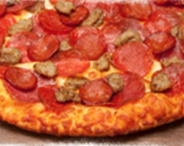Order Montague's All Meat Marvel Pizza food online from Round Table Pizza store, Fremont on bringmethat.com
