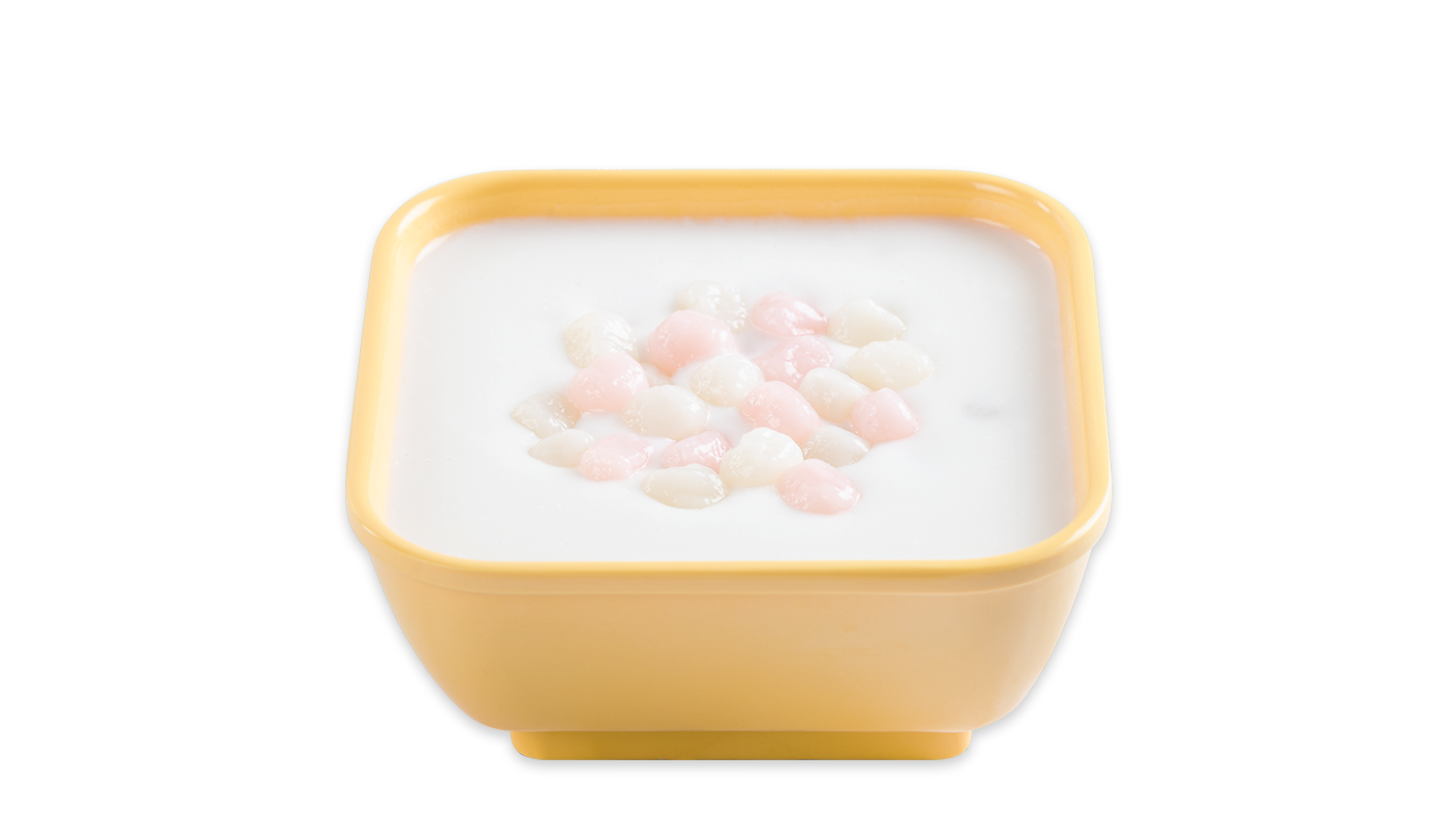 Order R7. Almond Soup with Mini Glutinous Rice Balls food online from Sweethoney Dessert store, Colma on bringmethat.com