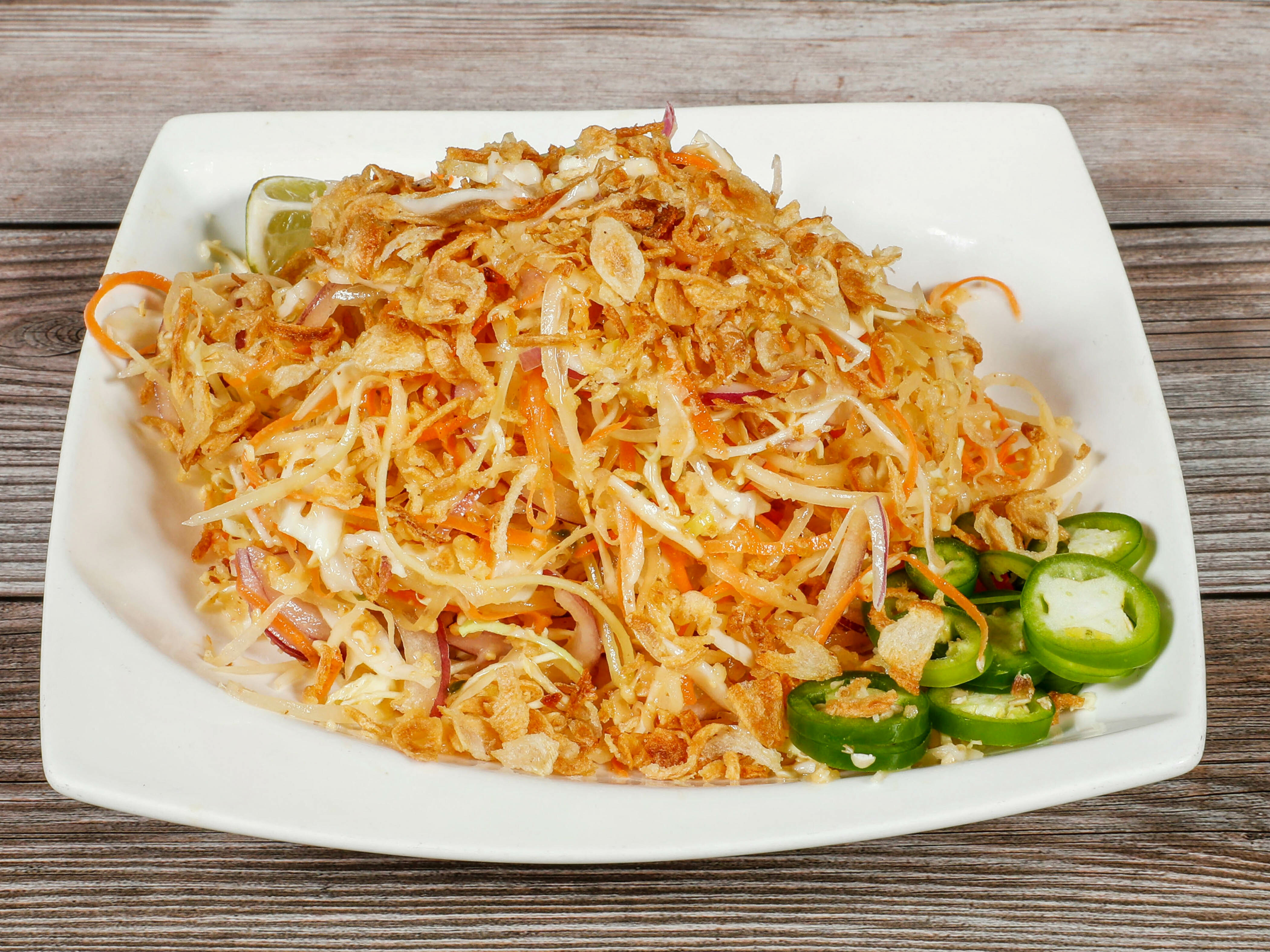 Order Papaya Salad food online from Burmese Kitchen store, San Francisco on bringmethat.com