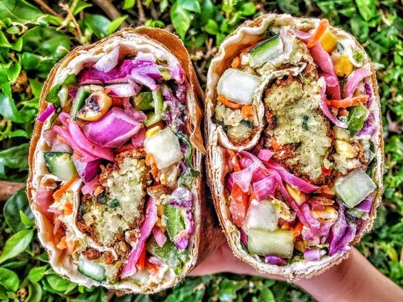 Order The Vegan Wrap food online from Spitz Little Tokyo store, Los Angeles on bringmethat.com