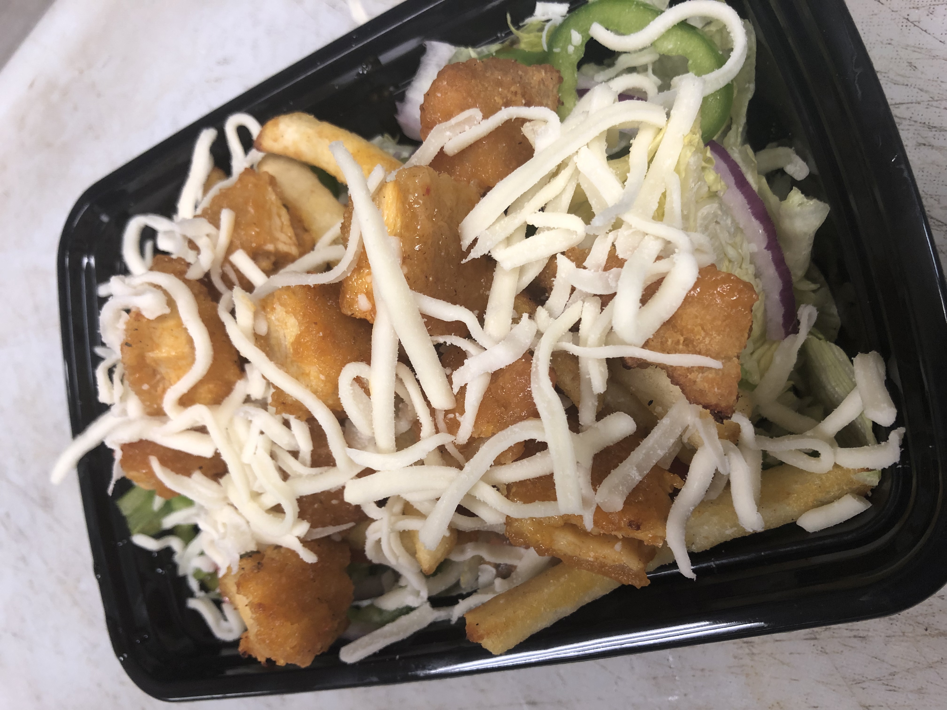 Order Buffalo Breaded Chicken Salad food online from Pasquale's Pizzeria store, Wilmerding on bringmethat.com