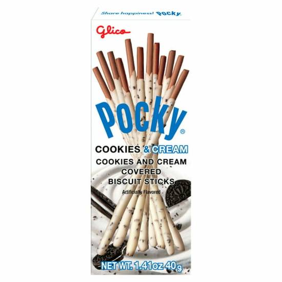 Order Pocky - Cookies & Cream 1.4 oz food online from IV Deli Mart store, Goleta on bringmethat.com