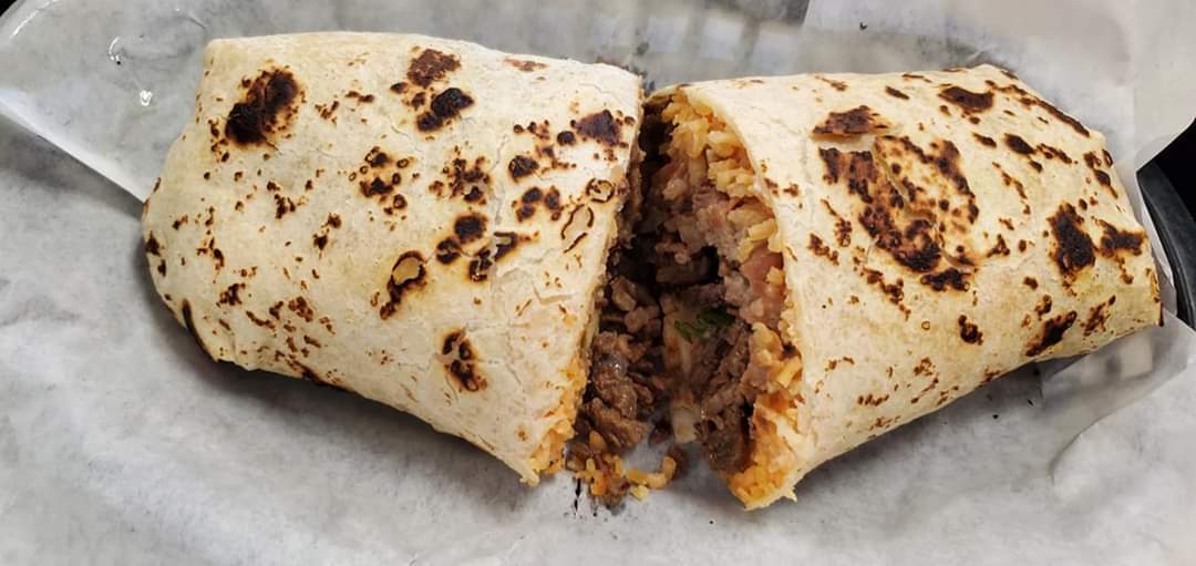 Order Asada Burrito food online from Taqueria la Mexicana store, Jacksonville on bringmethat.com