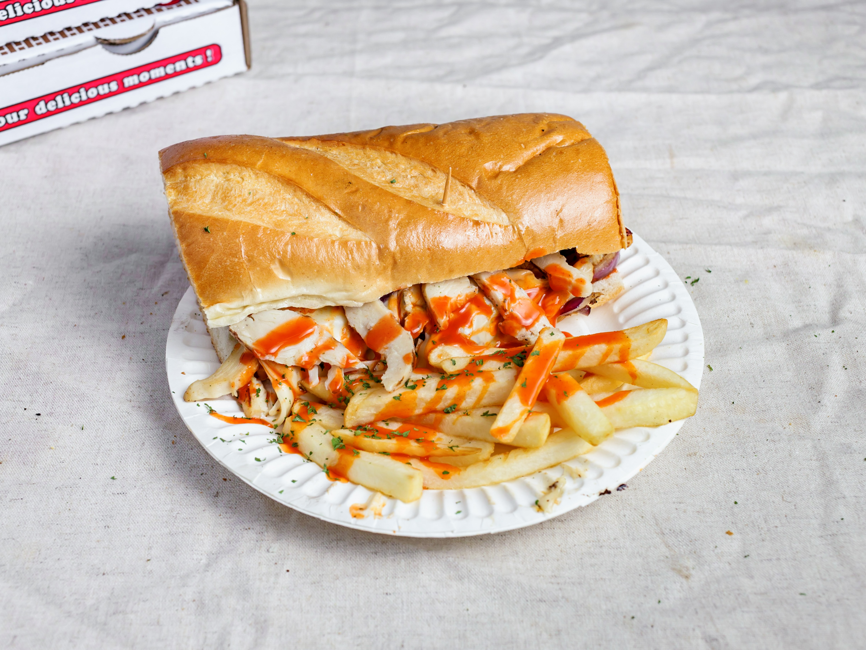 Order Buffalo Chicken Philly Cheesesteak food online from Big Daddy Cheese Steak store, San Francisco on bringmethat.com