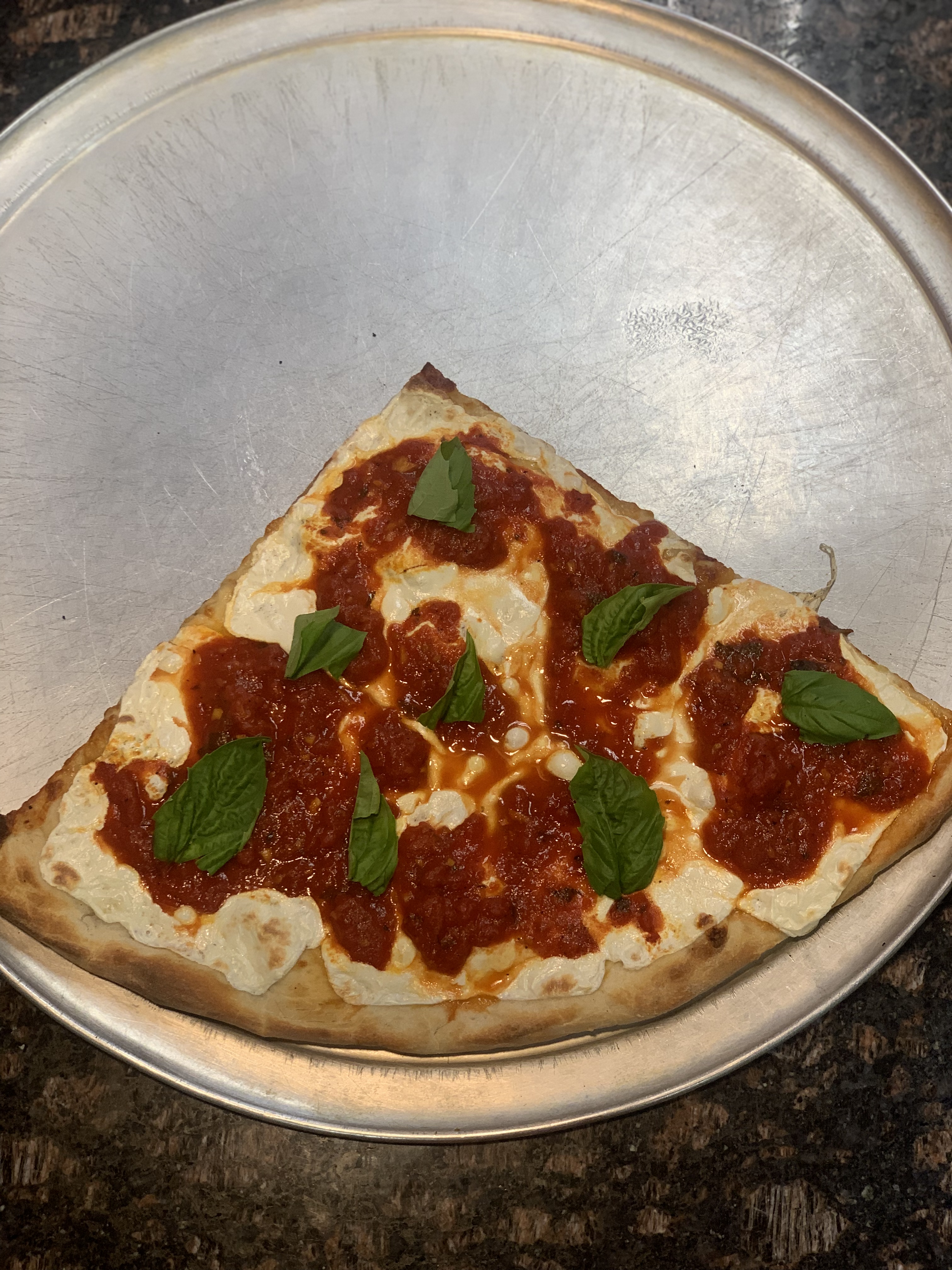 Order Margherita Slice  food online from Matese Pizzeria Ristorante & Caterers store, Flushing on bringmethat.com