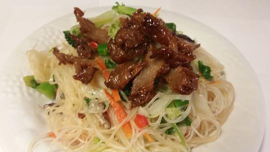 Order Citrus Chicken Rice Noodle food online from Natural Way Cafe store, Fair Lawn on bringmethat.com