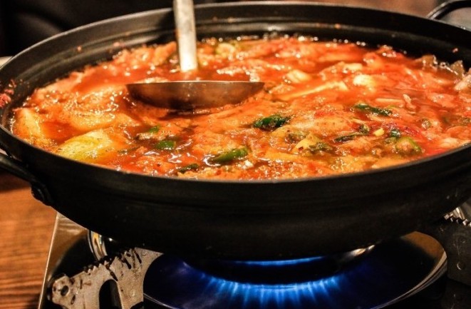 Order Kimchi Bulgogi Hot Pot food online from Korean Kitchen store, Chula Vista on bringmethat.com