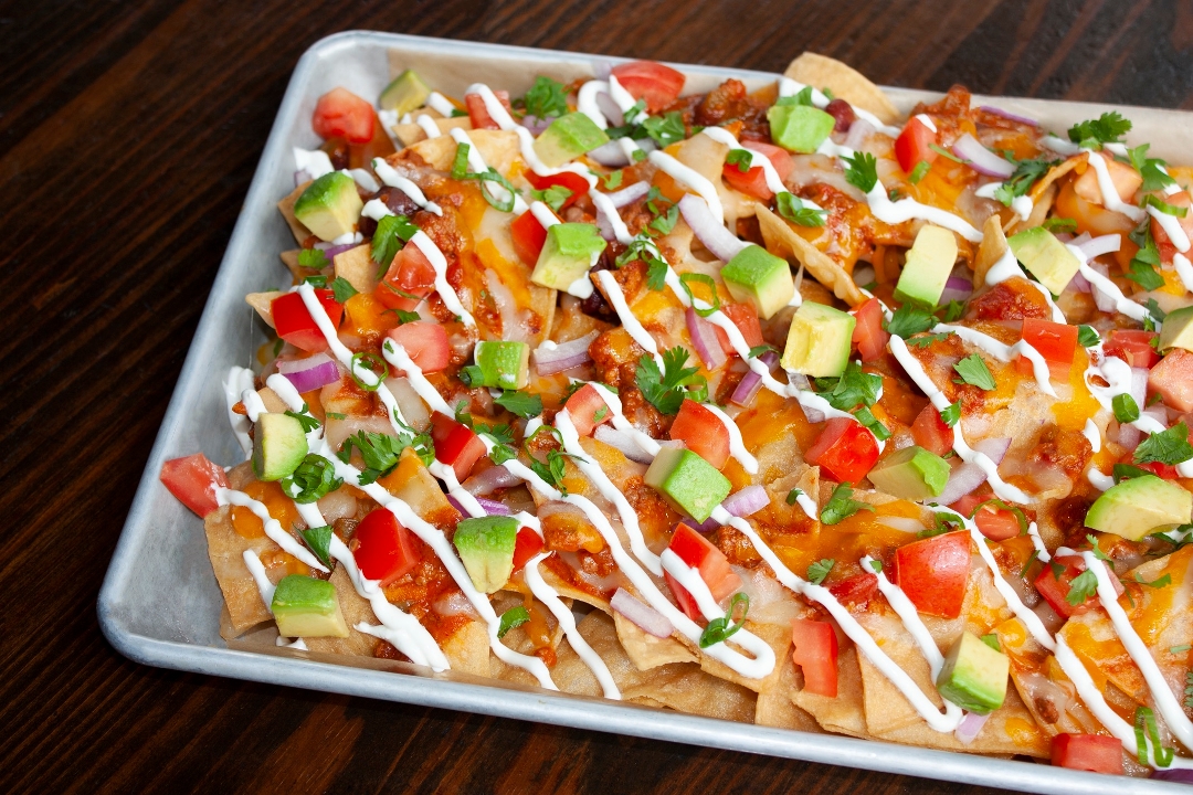 Order Stacked Nachos food online from Stacked store, Huntington Beach on bringmethat.com