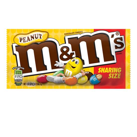 Order M&M's Peanut Share Size 3.27oz food online from Casey's General Store store, Omaha on bringmethat.com