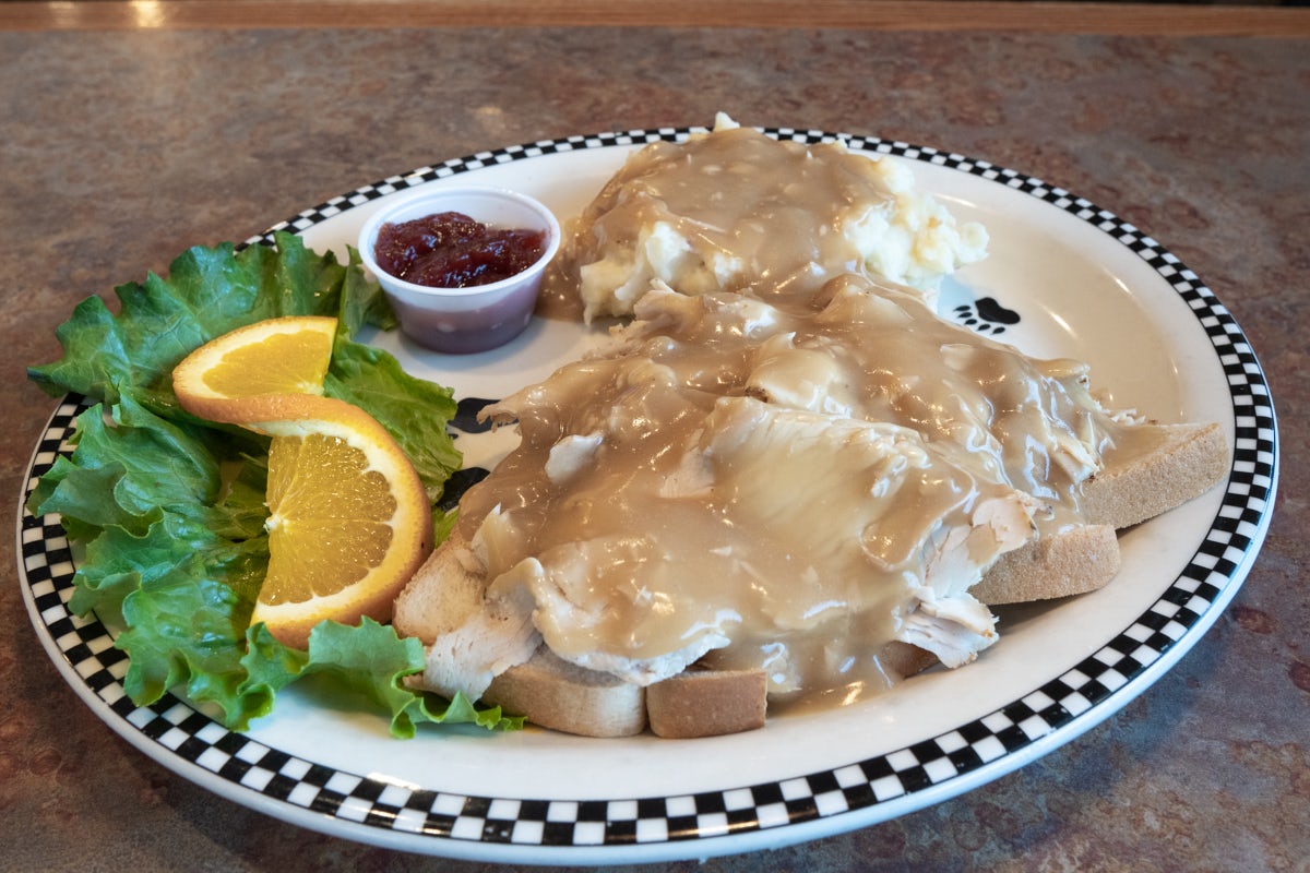 Order Open-Faced Hot Turkey  food online from Black Bear Diner store, Signal Hill on bringmethat.com