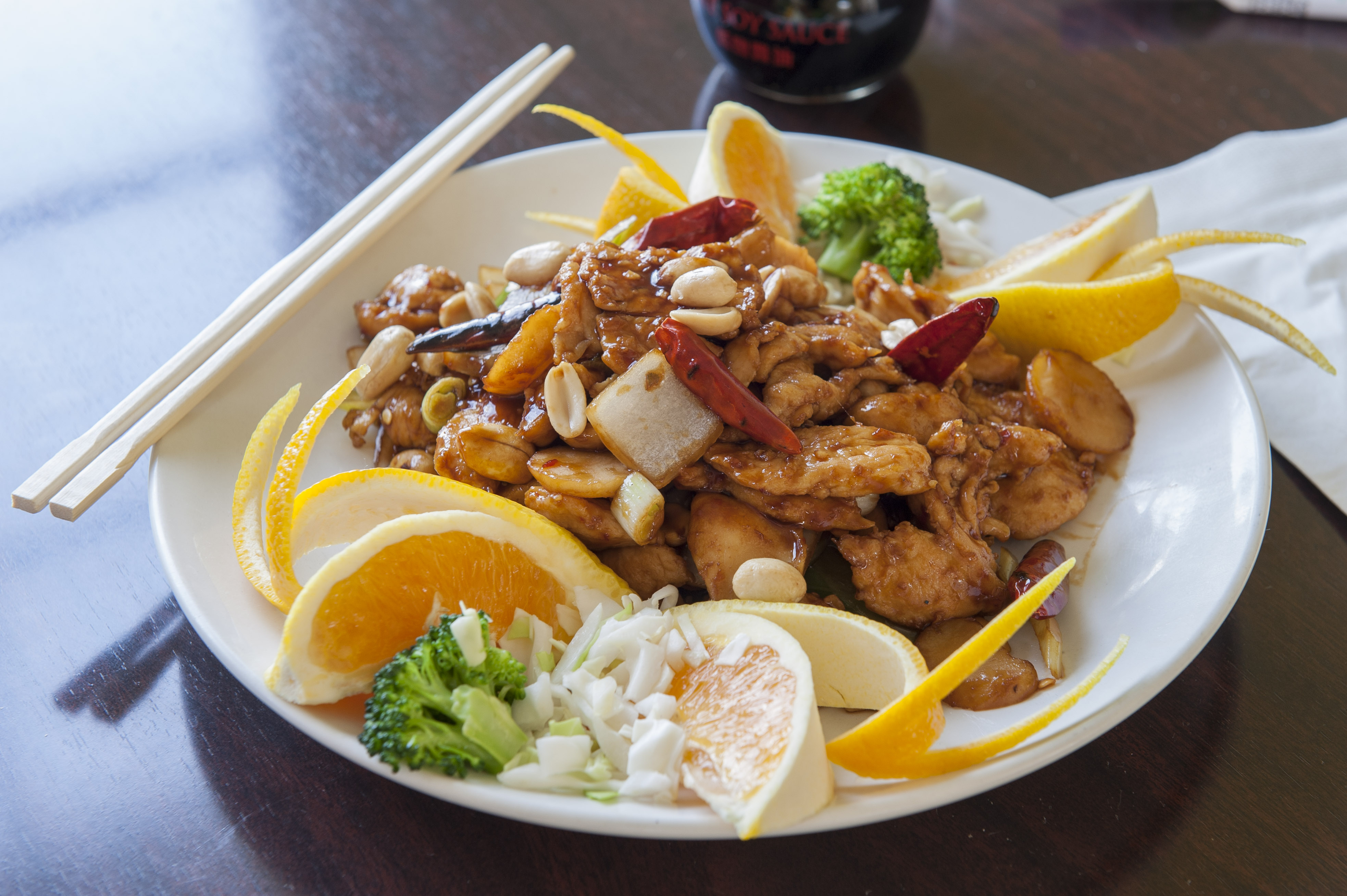 Order 30. Kung Pao Chicken food online from Western Wok store, Burbank on bringmethat.com