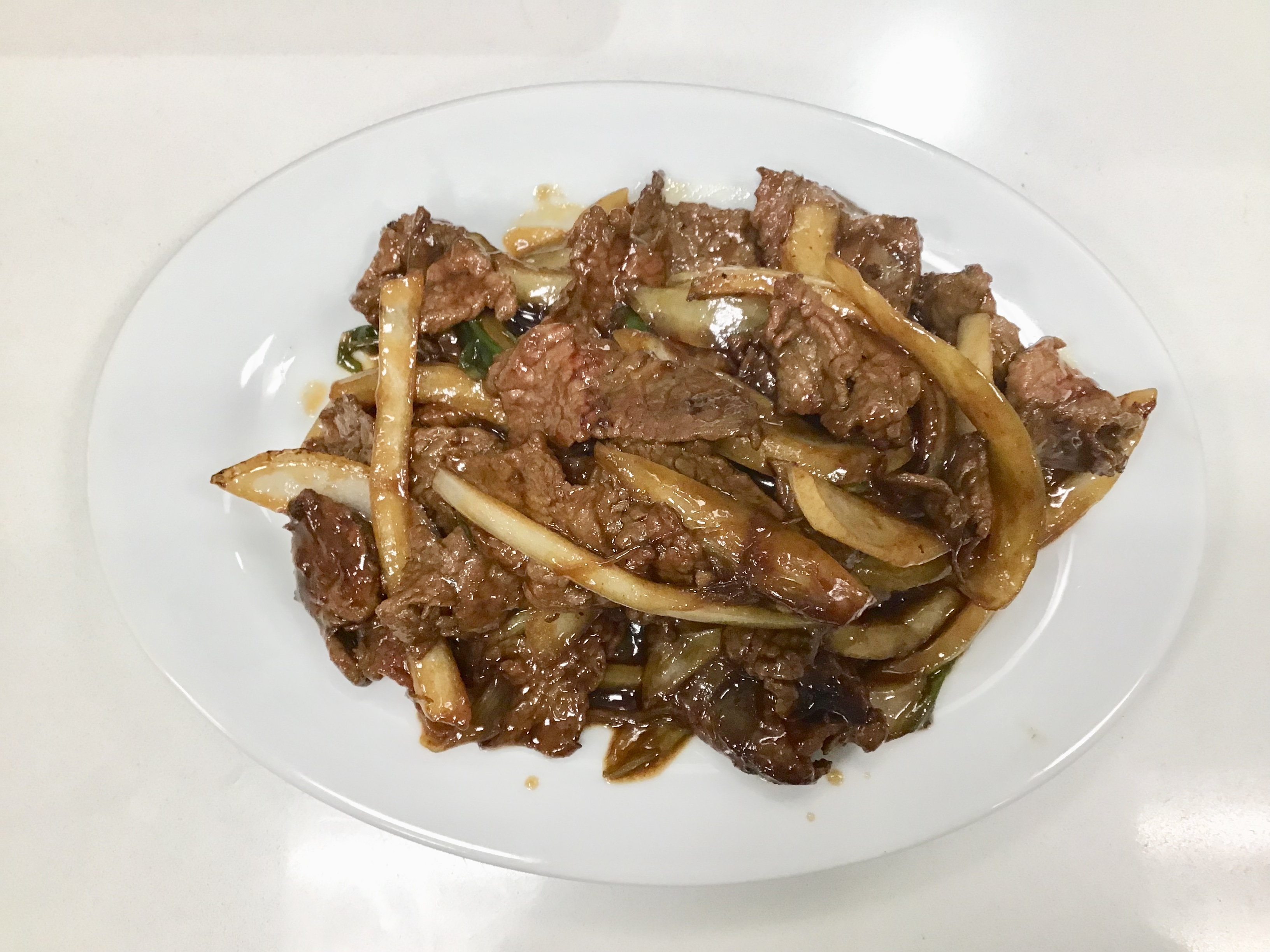 Order Mongolian Beef food online from Fortune House Thai store, Lake Balboa on bringmethat.com