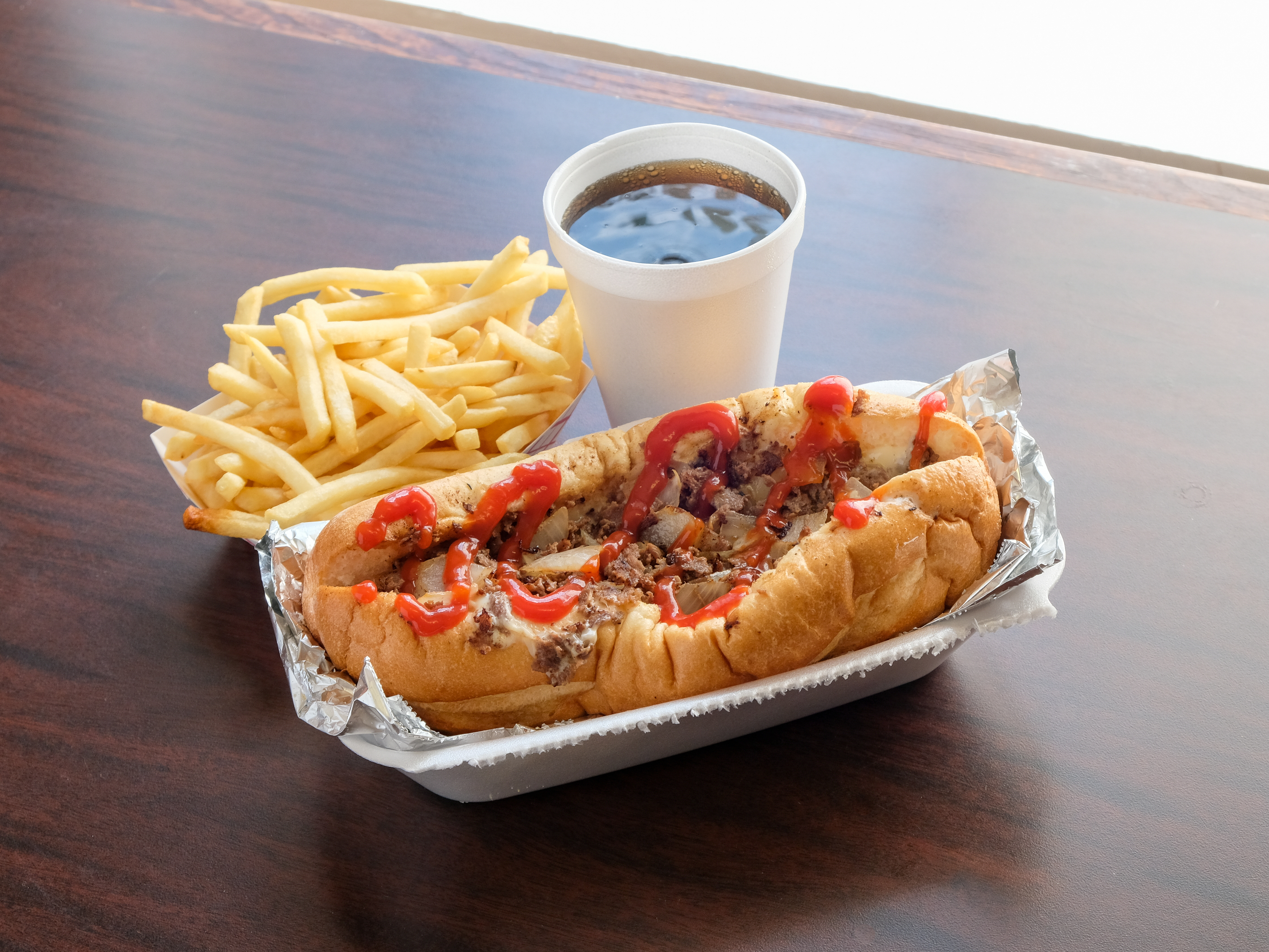 Order 11. Large Cheesesteak Special food online from Semo's store, Wilmington on bringmethat.com