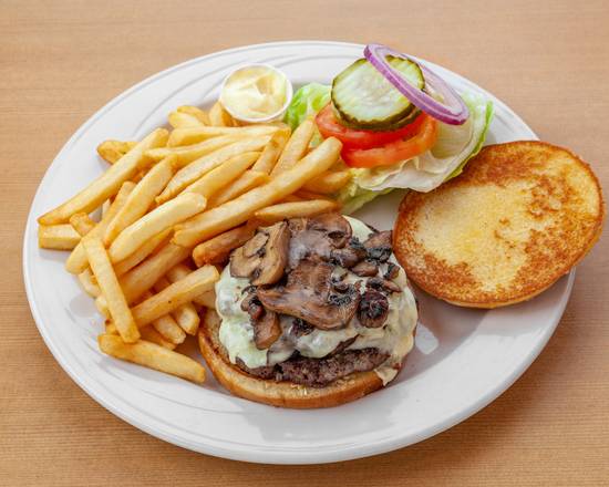 Order Top Notch Burger food online from Top Notch Diner store, Fort Wayne on bringmethat.com