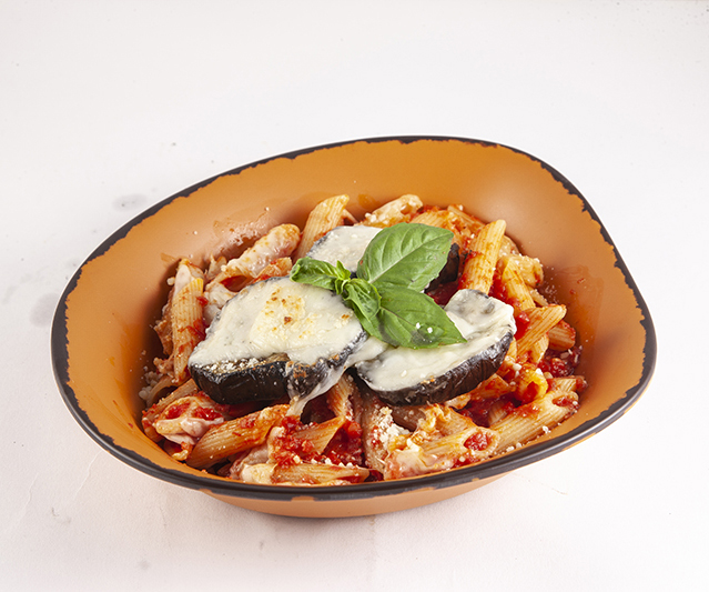 Order Grilled Eggplant Parmesan food online from Napolies Pizza Kitchen store, Van Nuys on bringmethat.com