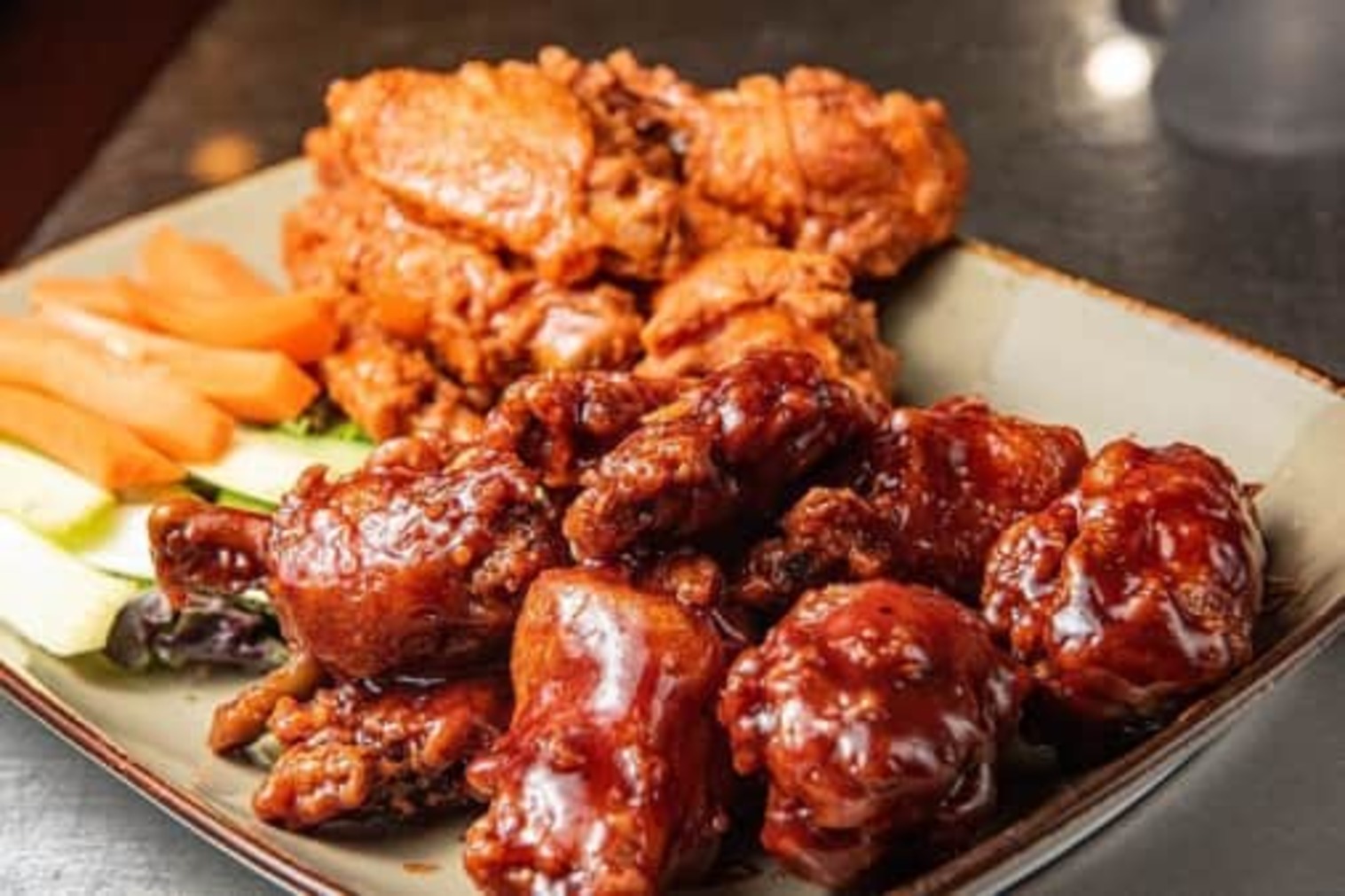 Order Classic Buffalo Chicken Wings food online from Market Grille store, Manchester on bringmethat.com