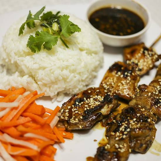 Order GRILL  TERIYAKI CHICKEN AND RICE food online from Pho Le Ii store, Portland on bringmethat.com