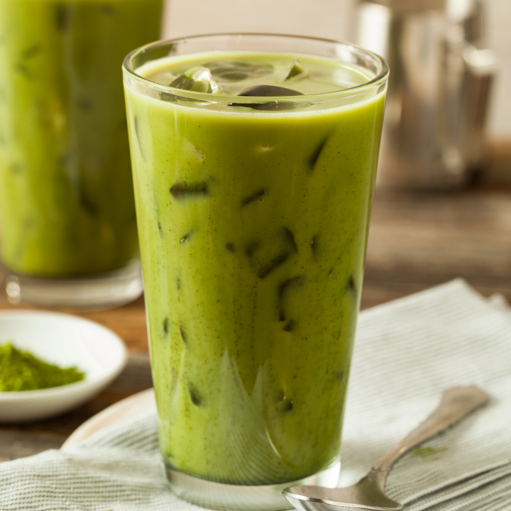 Order Iced Matcha Latte food online from Good Life Organic Kitchen Red Bank store, Red Bank on bringmethat.com