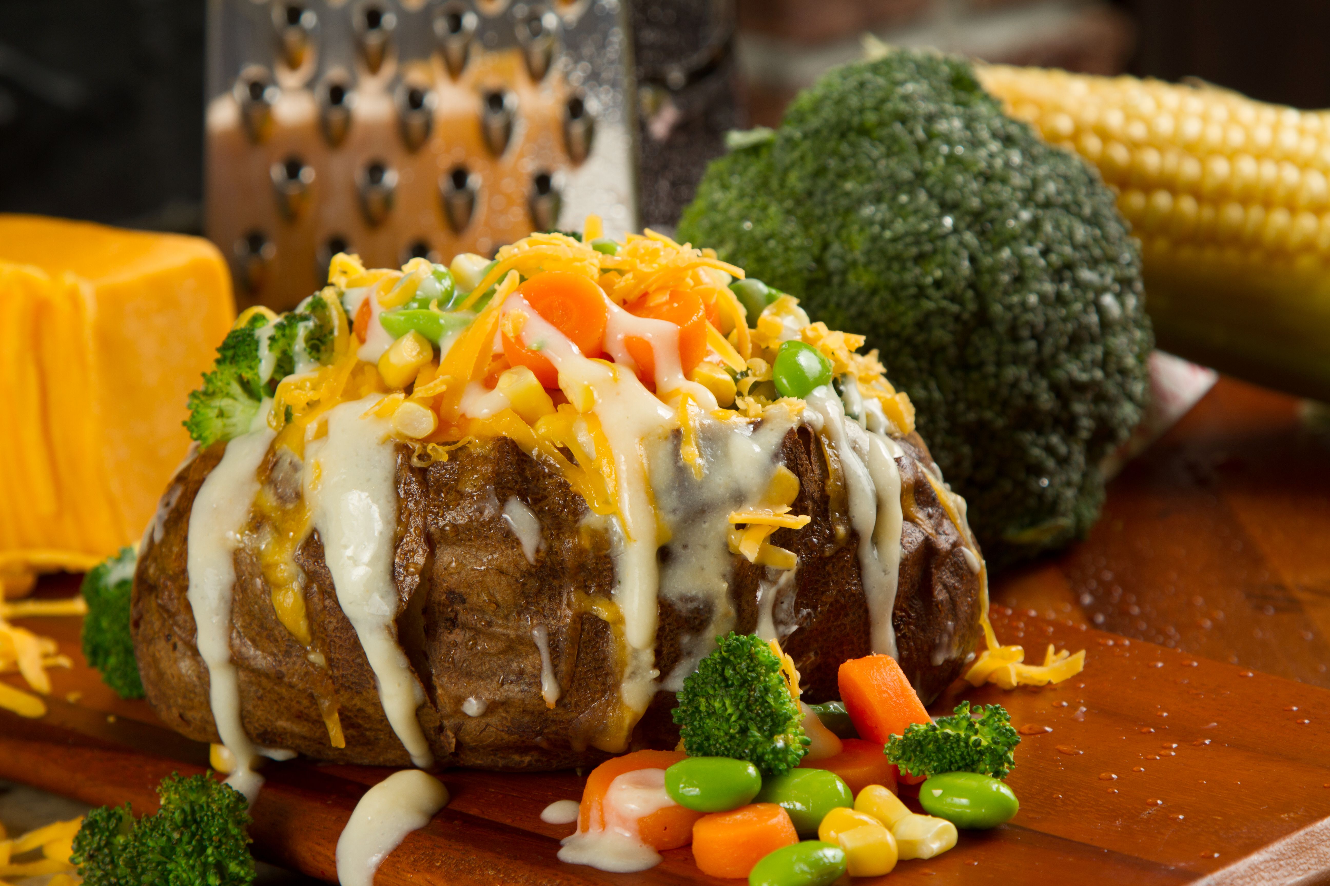 Order The Veggie Entree food online from Brixton Baked Potato store, Ogden on bringmethat.com
