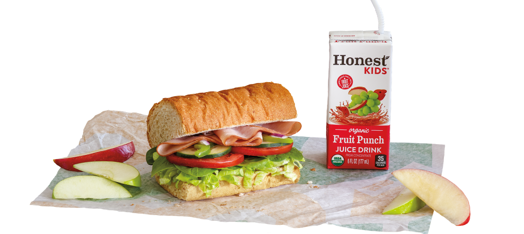 Order Black Forest Ham Fresh Fit for Kids® Meal food online from SUBWAY® store, Holly Springs on bringmethat.com