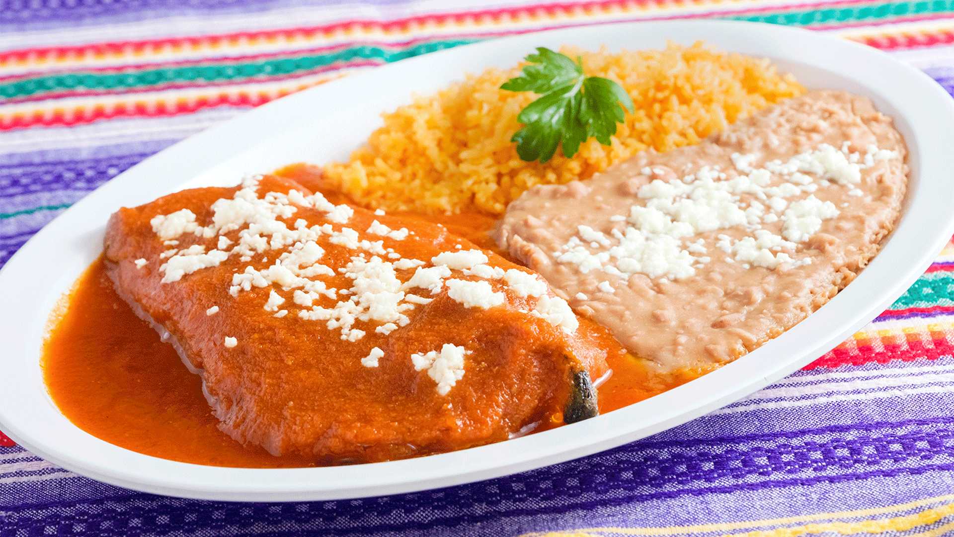 Order Chile Relleno Combo food online from Tacos Manzano store, North Hollywood on bringmethat.com