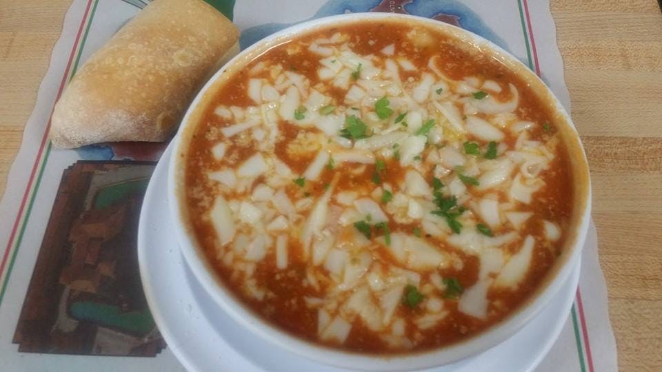 Order Soup of the Day Specials - Soup food online from Mark's Pizza & Restaurant store, Hackensack on bringmethat.com