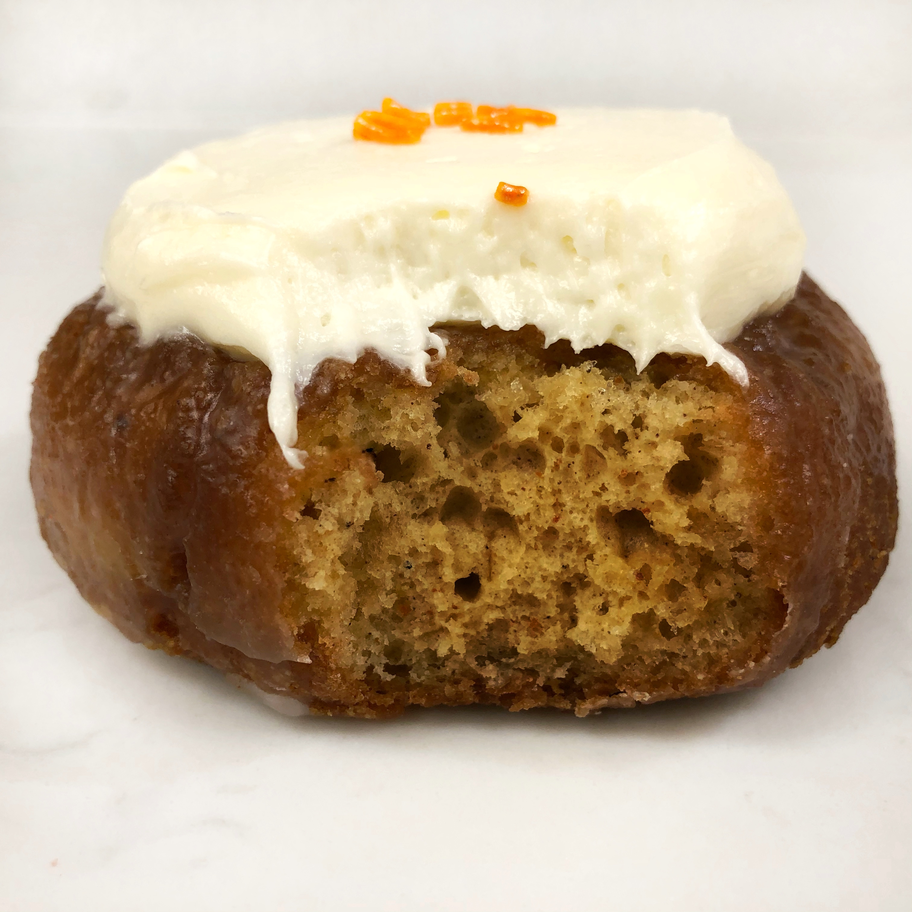 Order Carrot Cake Cream Cheese food online from The Donuttery store, Huntington Beach on bringmethat.com