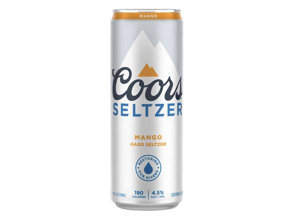 Order Coors Mango Hard Seltzer - 24oz Can food online from Jenny Liquors store, Mt Prospect on bringmethat.com