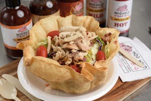 Order Ranch House Salad with Meat food online from Hog Wild Pit Bar-B-Q store, Derby on bringmethat.com