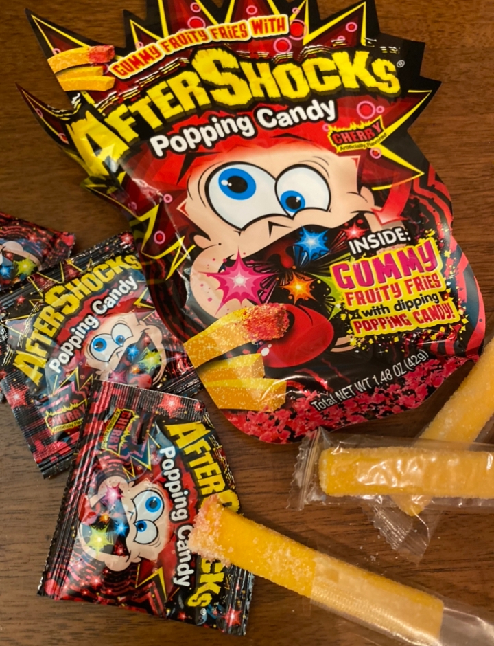Order AfterShocks Popping Candy Gummy Fries food online from The Sweet Shop Nyc store, New York on bringmethat.com