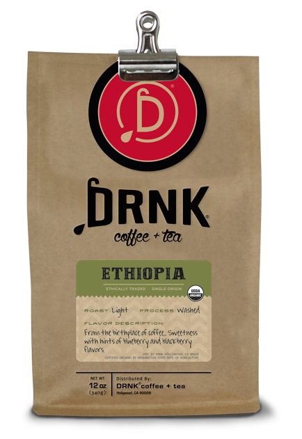 Order Bag of Ethiopia - Single Origin food online from Drnk Coffee + Tea store, Sterling on bringmethat.com