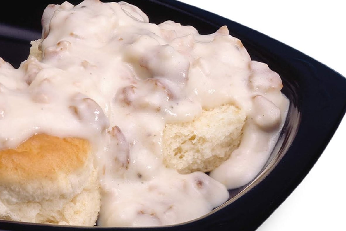 Order Biscuits ＆ Gravy Combo Meal food online from Amigos / Kings Classic store, Lincoln on bringmethat.com