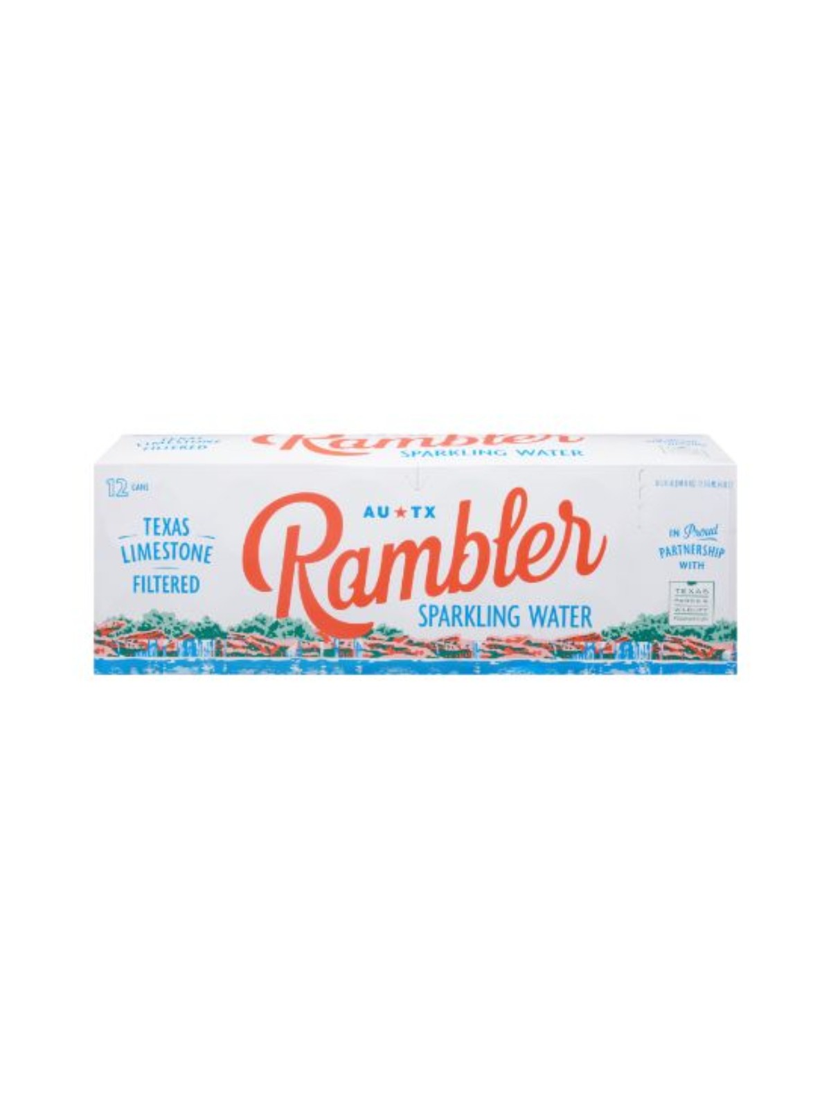 Order Rambler Regular Sparkling Water (12.4 oz x 12-pack) food online from Stock-Up Mart store, Houston on bringmethat.com