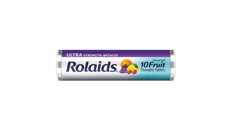 Order Rolaids Ultra Assorted Fruit - 10 Count food online from Anderson Convenience Markets #140 store, Omaha on bringmethat.com