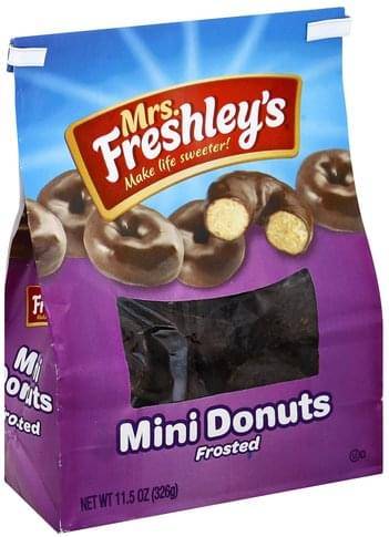 Order Mrs Freshleys Mini, Frosted Donuts food online from Fastbreak Convenience Store store, Jackson County on bringmethat.com