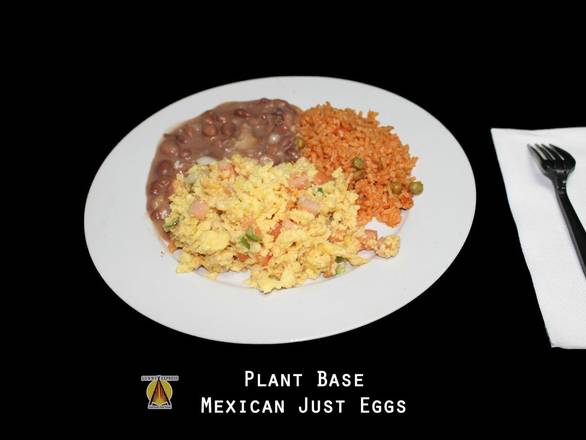 Order Plant Base Mex Scrambled JustEgg food online from Sunny Express Gourmet Fast Food store, Compton on bringmethat.com