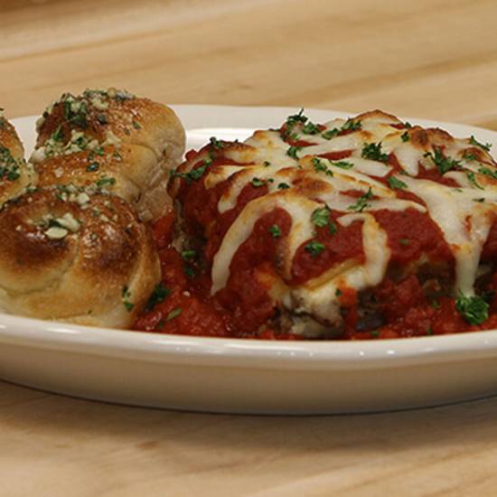 Order Homemade Meat Lasagna food online from Mario's Pizza store, Greensboro on bringmethat.com