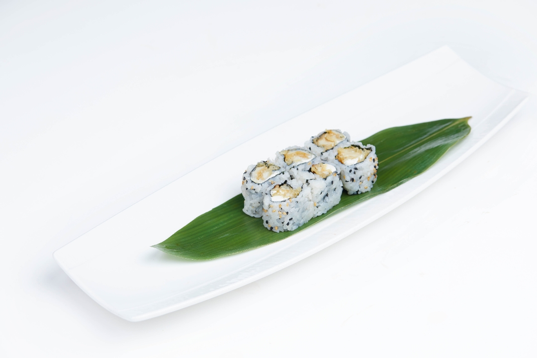 Order Shiitake Cream Cheese Roll food online from MoCA Asian Bistro - Queens store, Forest Hills on bringmethat.com