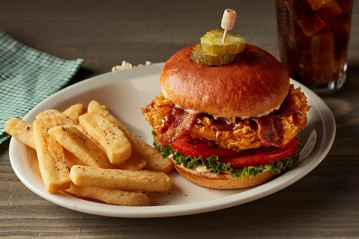 Order Homestyle Chicken BLT food online from Cracker Barrel Old Country Store store, Marietta on bringmethat.com