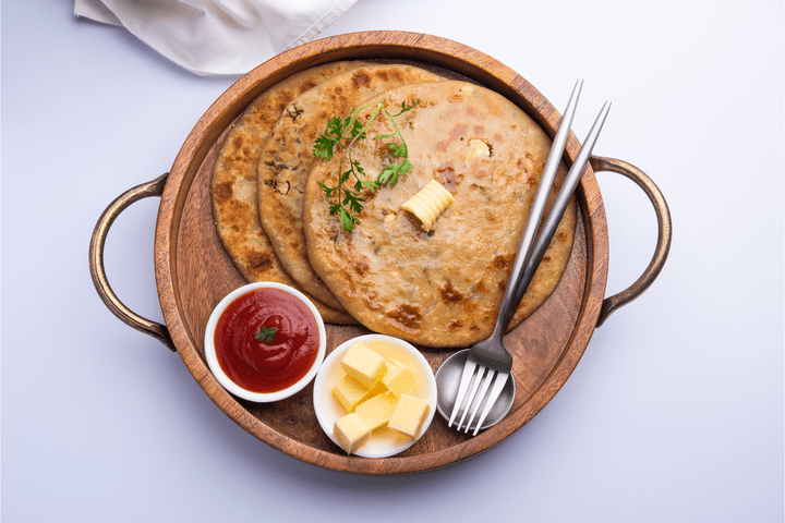 Order Aloo Paratha food online from Sunlight Indian Cuisine store, Ceres on bringmethat.com