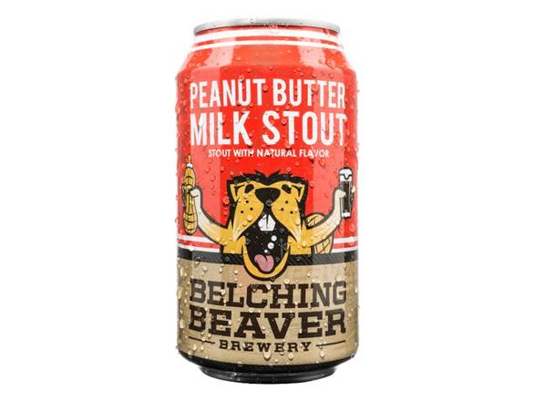Order Belching Beaver Peanut Butter Milk Stout - 6x 12oz Cans food online from Shell Beach Liquor & Deli store, Pismo Beach on bringmethat.com