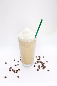 Order Specialty Coffee Based Blended Frappe Almond Joy (16oz.) food online from Sweet Peas Play Cafe store, Kokomo on bringmethat.com