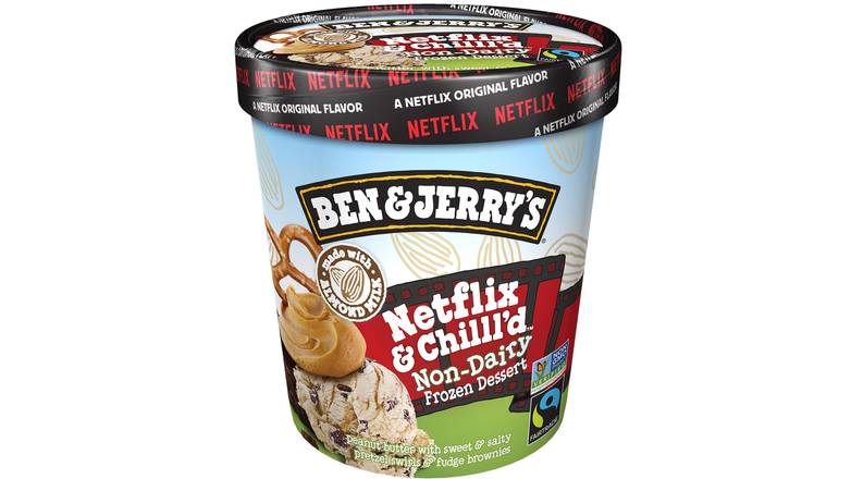 Order Ben & Jerry's Non-Dairy Frozen Dessert Netflix & Chilll’d food online from Riverside Sunoco store, Westport on bringmethat.com