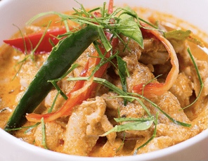 Order 46. Panang Curry food online from Mekong Lao Thai Cuisine store, San Diego on bringmethat.com