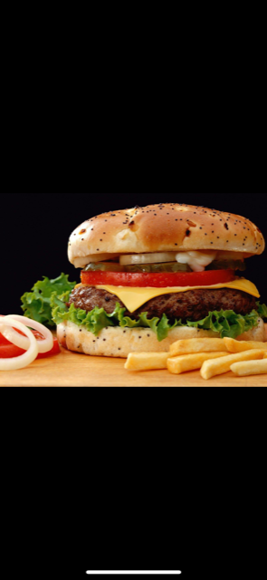 Order Mikho's Burger food online from Mikhos Mediterranean Cuisine store, Lansing on bringmethat.com